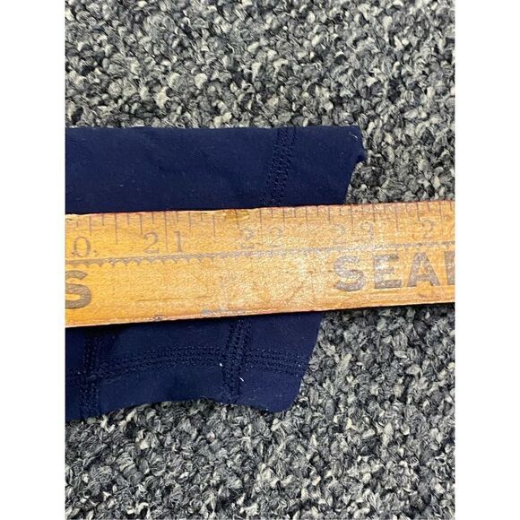 Athleta Women's Workout Activewear Cropped Leggings Navy Blue Medium - Picture 6 of 7